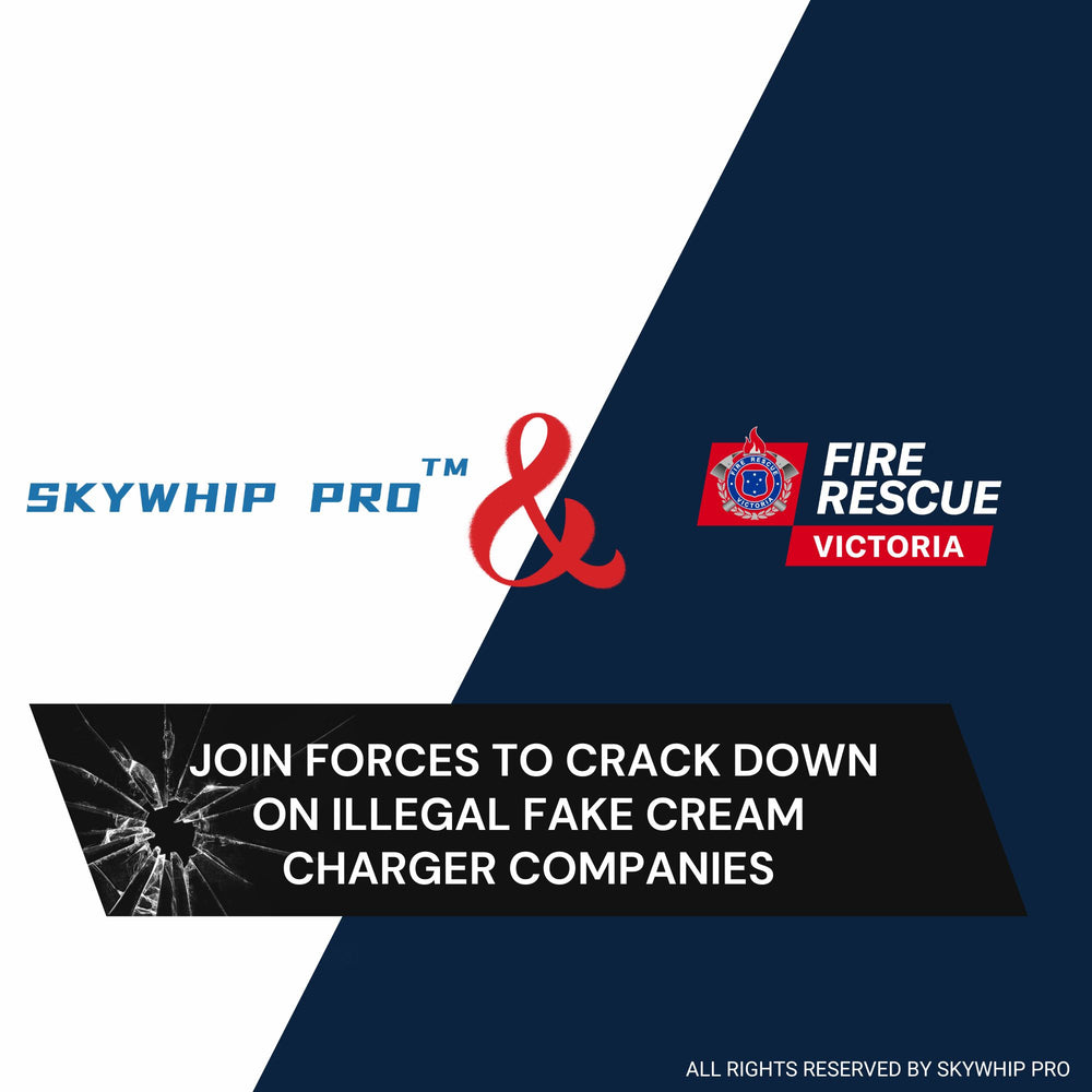 FRV & Skywhip Pro join forces to crack down on illegal fake cream charger companies