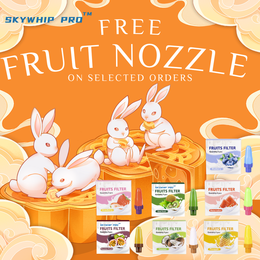 Mid-Autumn Exclusive: Free Fruit Nozzle on Selected Orders