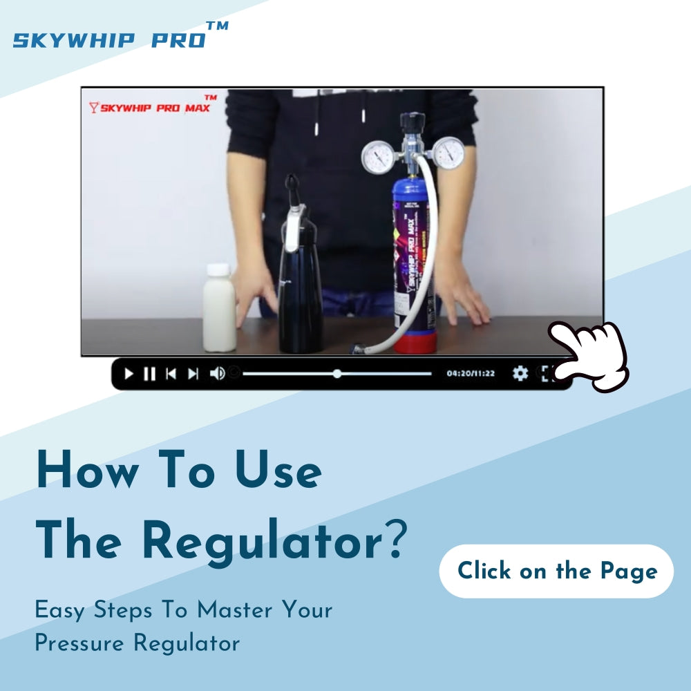 Instruction for Using a Skywhip Pro Max Nitrous Oxide Tank with A Pressure Regulator!