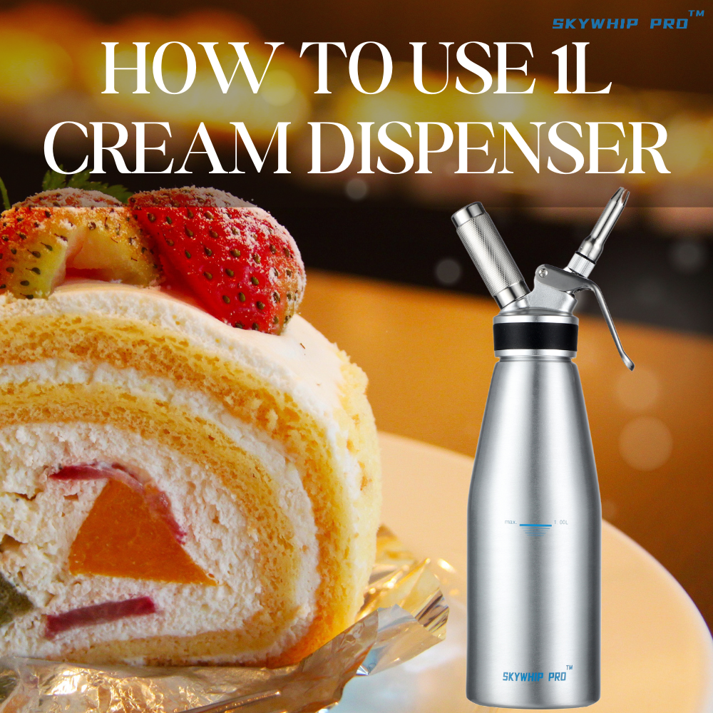 How to use 1L Cream Dispenser - Skywhip Australia