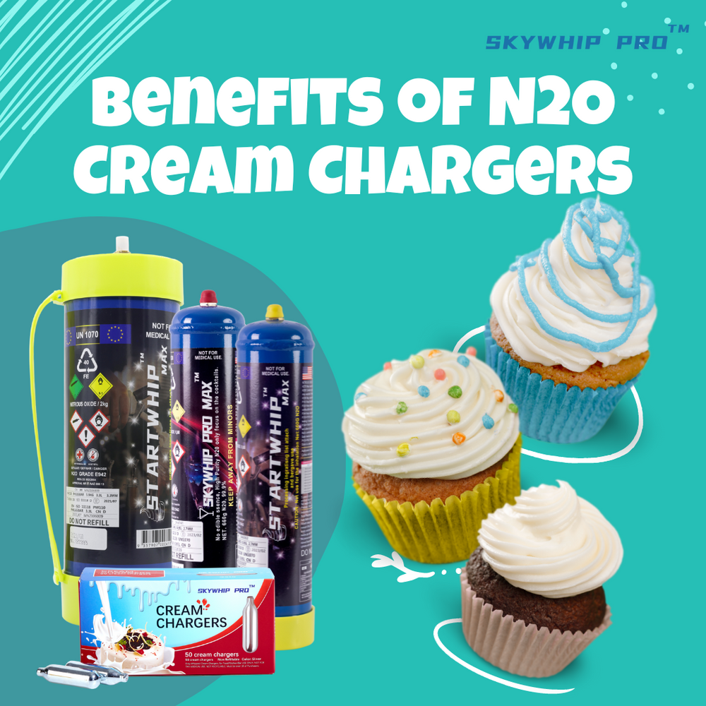 Benefits of N2O Cream Chargers