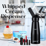 The secret to delicious food - Whipped cream dispenser