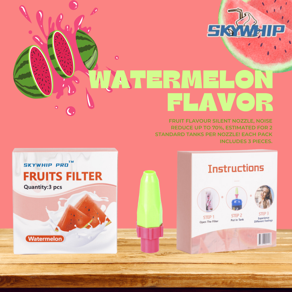 [SELECT YOUR FLAVOUR] 1 Pack Startwhip Max 3.3L XL Cream Chargers N2O + 1 Box Flavored Nozzle