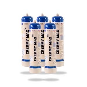 CM - Creamy Max 660g Cream Chargers N2O + Nozzles