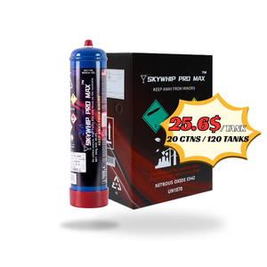 PM - Skywhip Pro Max 660g Cream Chargers N2O + Nozzles