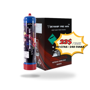 PM - Skywhip Pro Max 660g Cream Chargers N2O + Nozzles