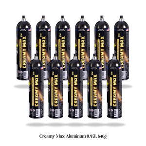 Wholesale Price - Creamy Max Aluminum 0.95L 640G Cream Chargers N2O