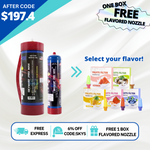 [FREE 1 BOX FLAVORED NOZZLE] 1 Tank Skywhip Pro Max 3.3L + 1 Tank Skywhip Pro 660g Cream Chargers N2O