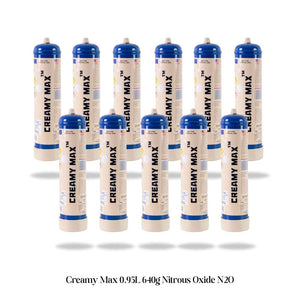 Wholesale Price - Creamy Max 660g Cream Chargers N2O + Nozzles