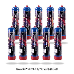 Wholesale Price - Skywhip Pro Max 660g Cream Chargers N2O + Nozzles