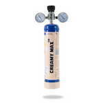 1 Tank Creamy Max 660g Cream Chargers N2O + Nozzle + Pressure Regulator