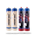 2 Combo - Creamy Max & Skywhip 660g Cream Chargers N2O