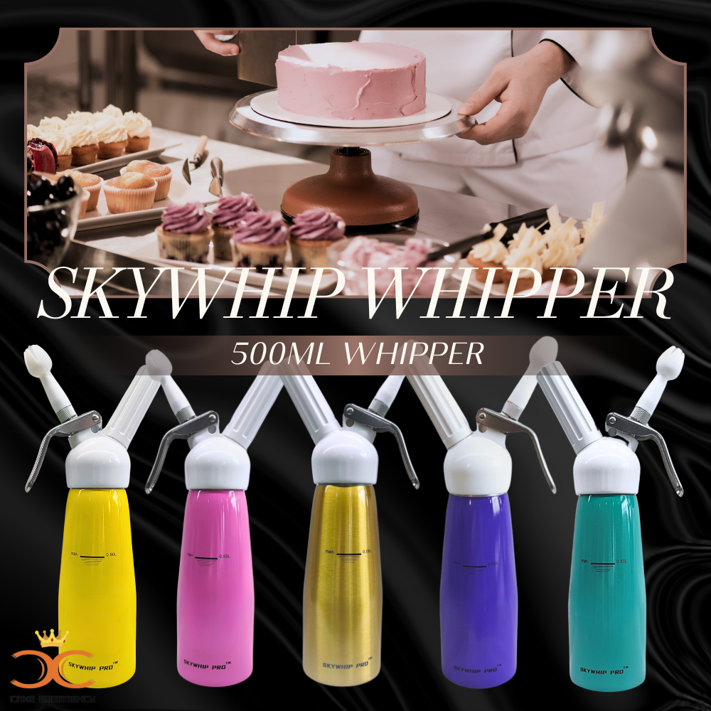 Value Combo - Whip-it Whipped Cream Chargers 8.2g N2O + 0.5L Whipper