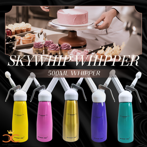 Value Combo - Whip-it Whipped Cream Chargers 8.2g N2O + 0.5L Whipper