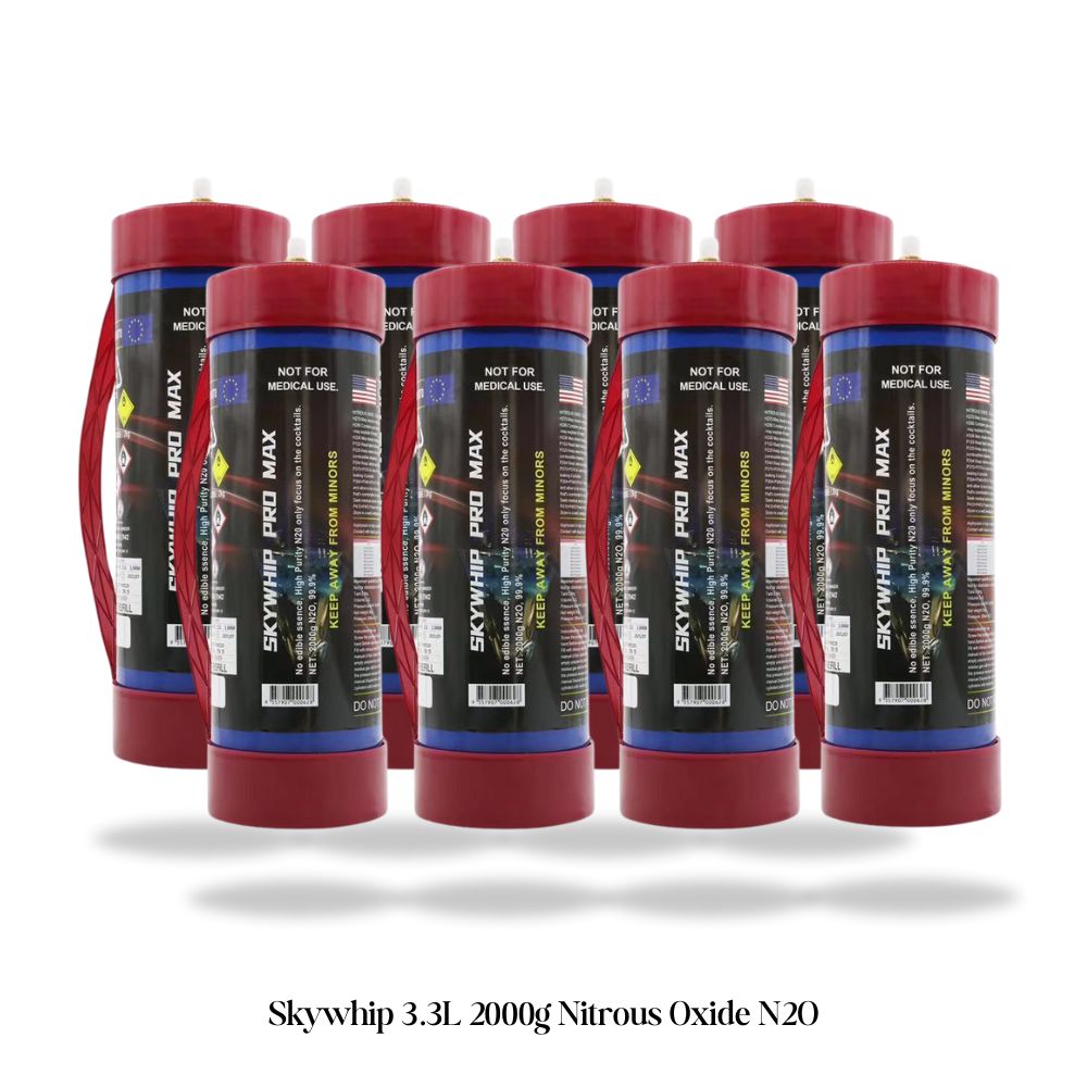 Wholesale Price - Skywhip Pro Max 3.3L XL Cream Chargers N2O 2000G + Nozzles
