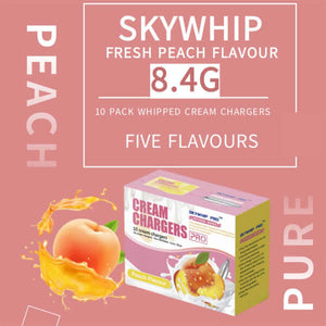 Skywhip 8.4g Infusion Series 5 Flavours Combo Whipped Cream Chargers 10 Pack Pure Nitrous Oxide N2O