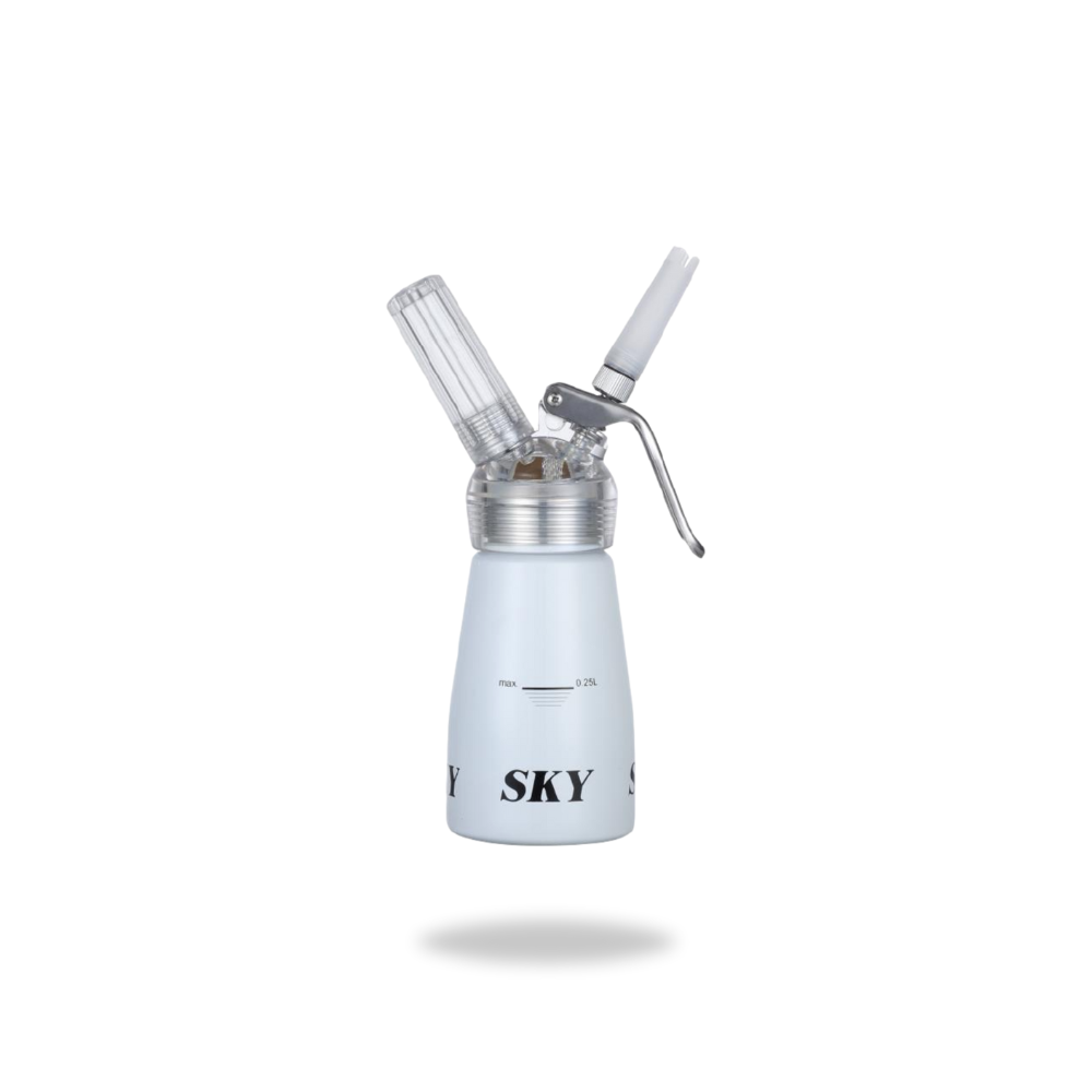 1 X Professional Skywhip Pro Max Whipper Dispenser 250ml (White)