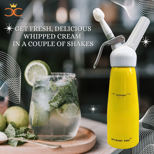 Value Combo - Whip-it Whipped Cream Chargers 8.2g N2O + 0.5L Whipper
