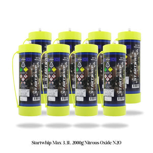 Wholesale Price - Startwhip Max 3.3L XL Cream Chargers N2O 2000G + Nozzles