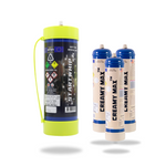 1 Pack Startwhip Max 3.3L XL Tank + 3 Pack Creamy Max 660g Cream Chargers N2O