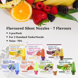 [SELECT YOUR FLAVOUR] 1 Pack Startwhip Max 3.3L XL Cream Chargers N2O + 1 Box Flavored Nozzle