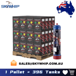 Wholesale Skywhip Pro Max Whipped Cream Chargers 660g N2O Cylinders - One Pallet =  396 Tanks