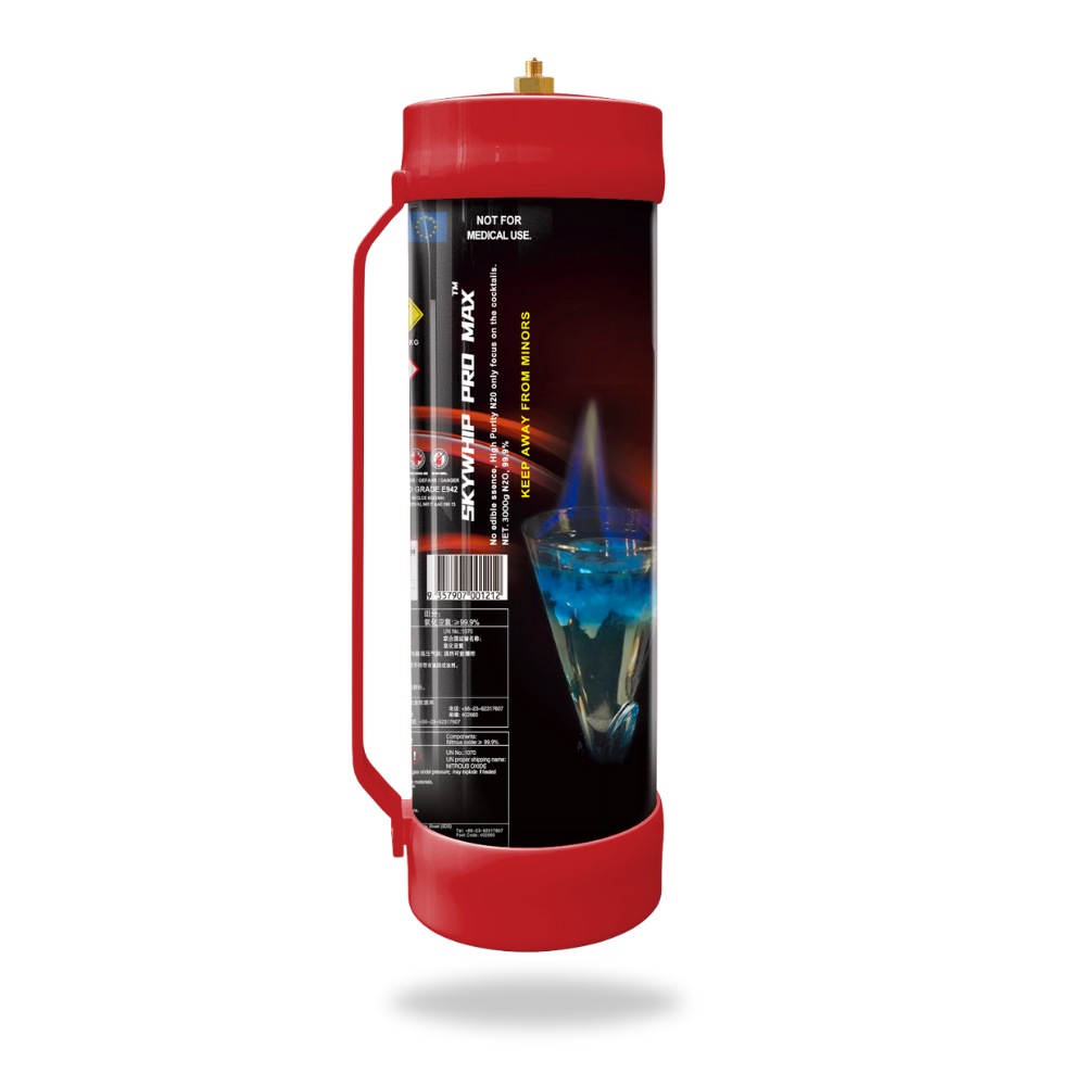 4.4PL - Skywhip Pro Max 4.4L XL Cream Chargers N2O + Nozzles