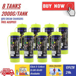 SKYWHIP 8 TANKS CREAM CHARGER