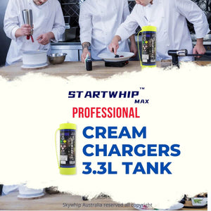 3.3L TANK Cream chargers