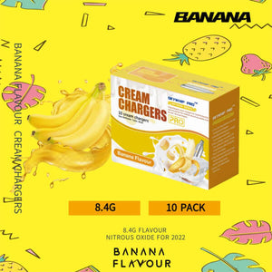 banana flavour cream chargers