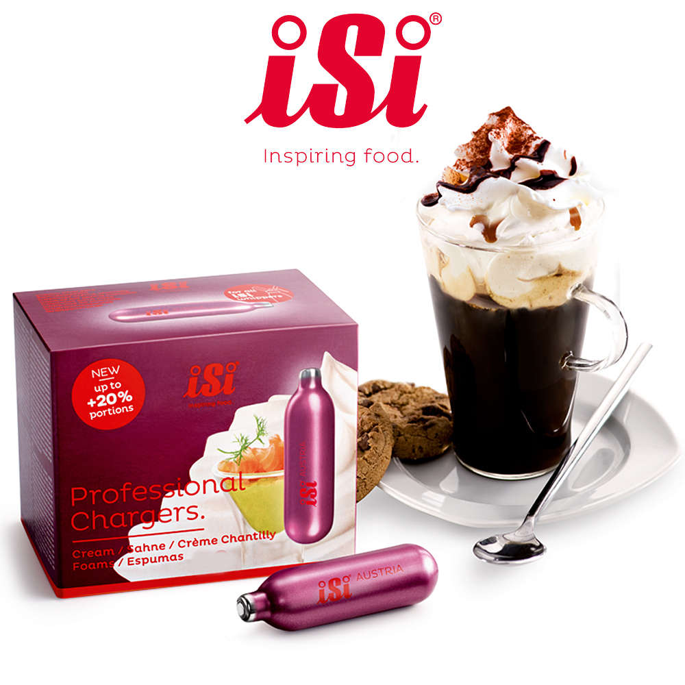 isi cream chargers and coffee cream